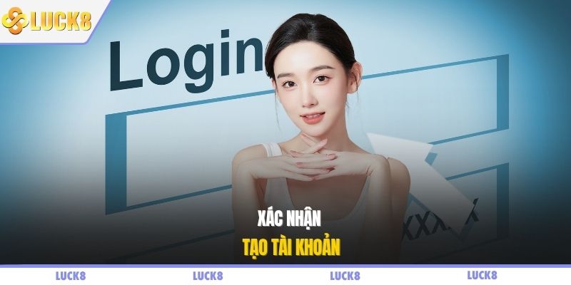 Xác nhận tạo tài khoản